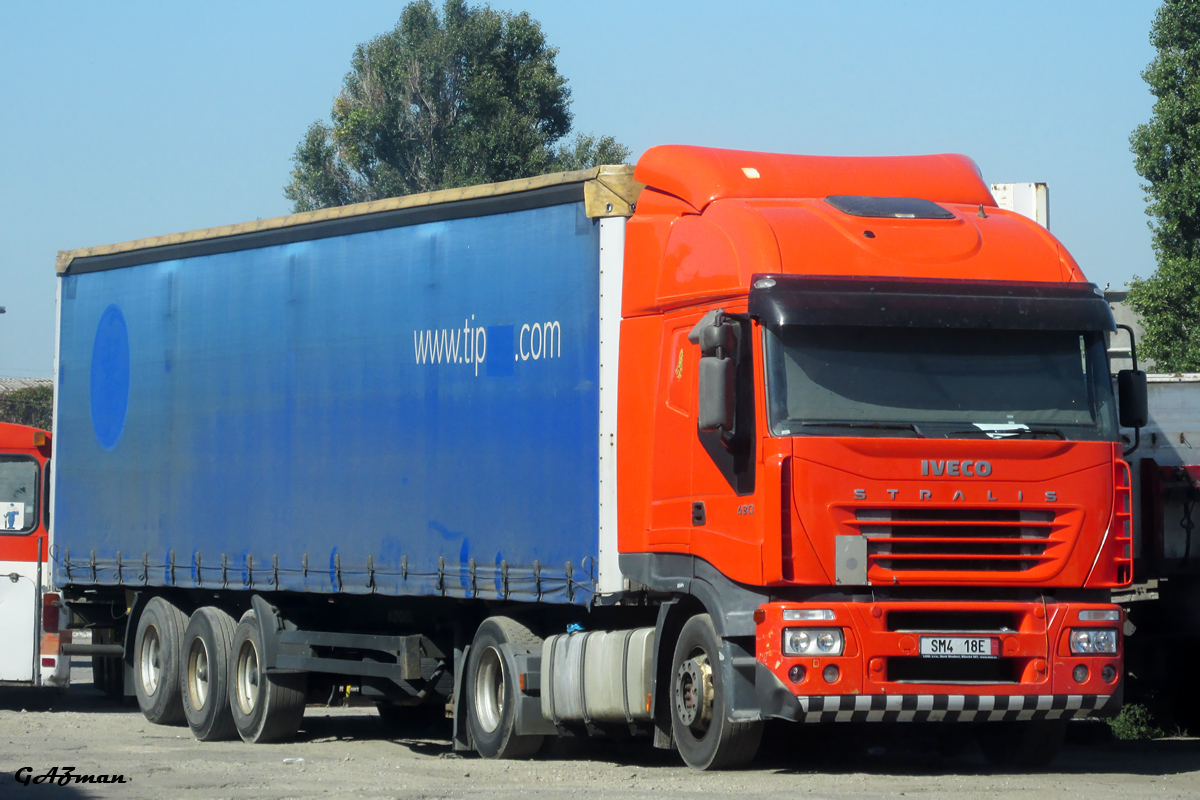 Чехия, № SM4 18E — IVECO Stralis ('2007) 430