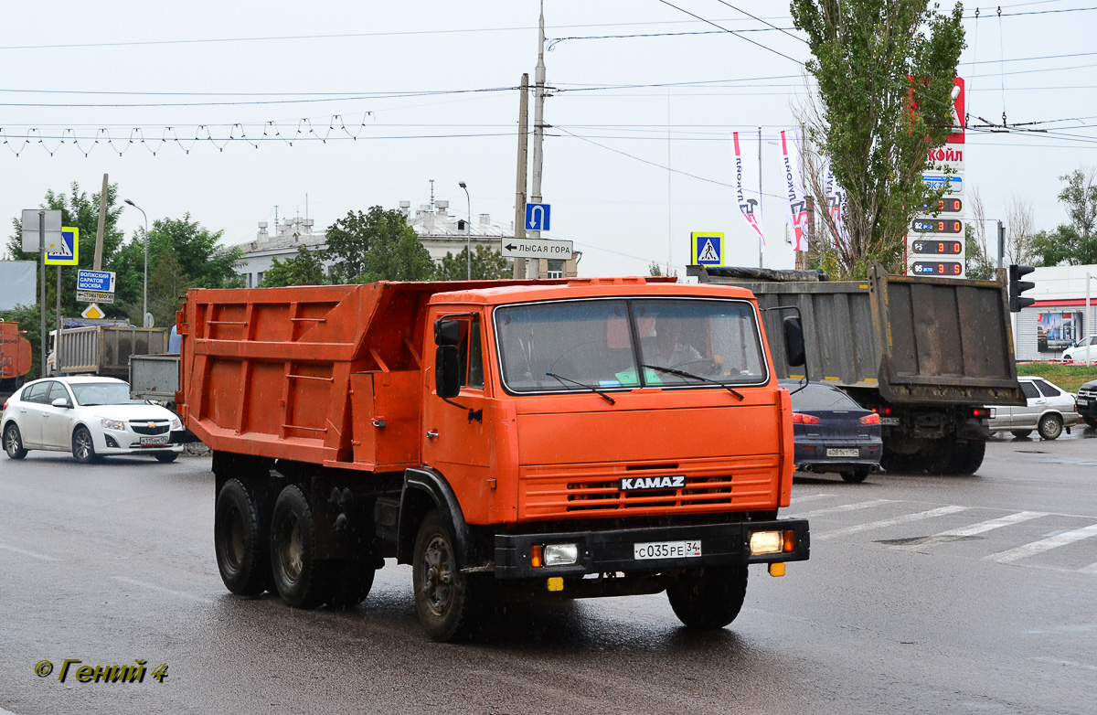 Волгоградская область, № С 035 РЕ 34 — КамАЗ-5511