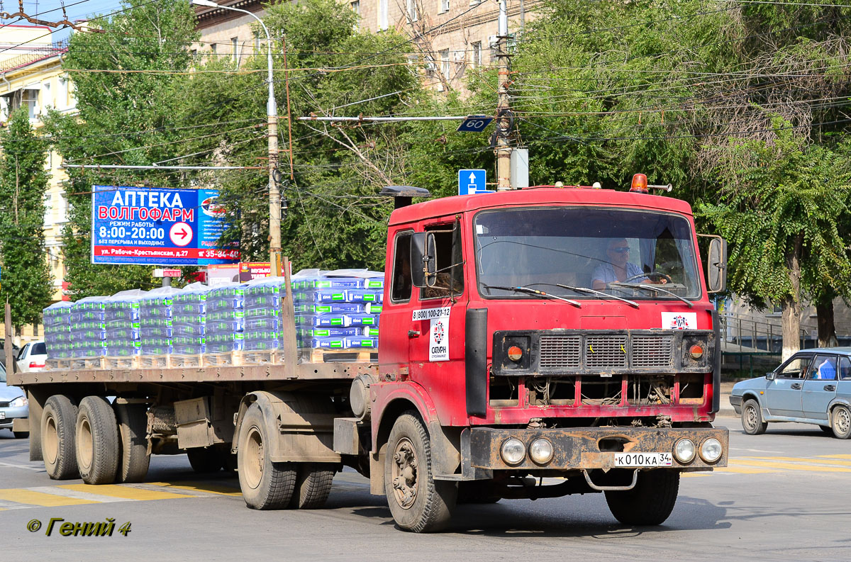 Волгоградская область, № К 010 КА 34 — МАЗ-54322