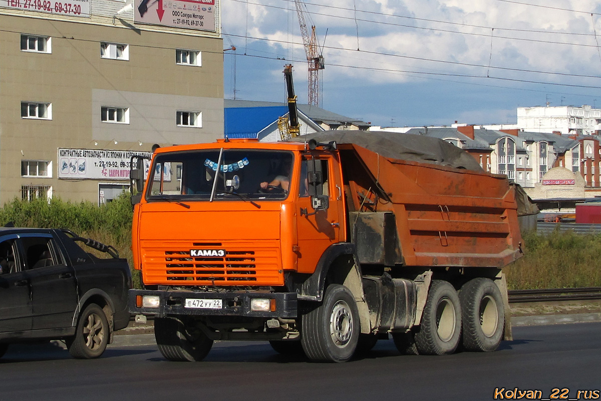 Алтайский край, № Е 472 УУ 22 — КамАЗ-55111-02 [55111C]