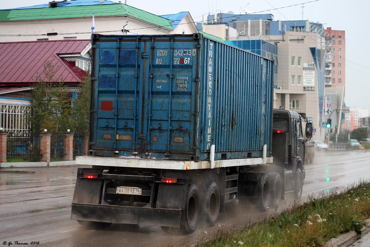 Саха (Якутия), № Х 089 АА 14 — КамАЗ-5410