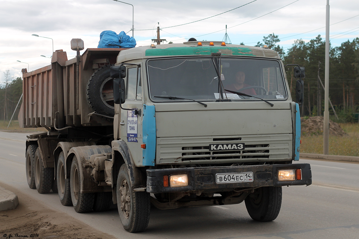 Саха (Якутия), № В 604 ЕС 14 — КамАЗ-5410