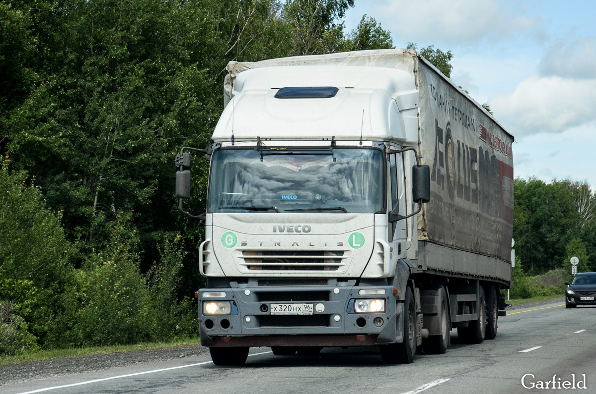 Свердловская область, № Х 320 НХ 96 — IVECO Stralis ('2002) 430