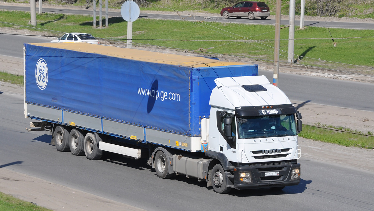 Нижегородская область, № К 117 ТТ 152 — IVECO Stralis ('2007) 420