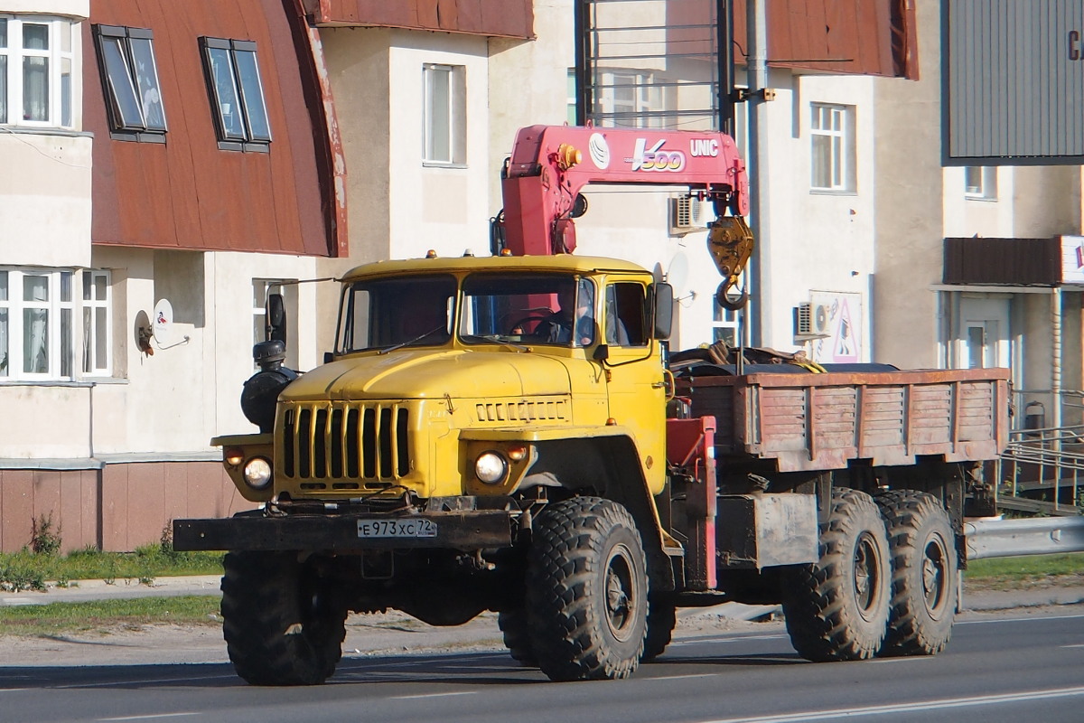 Тюменская область, № Е 973 ХС 72 — Урал-4320-10