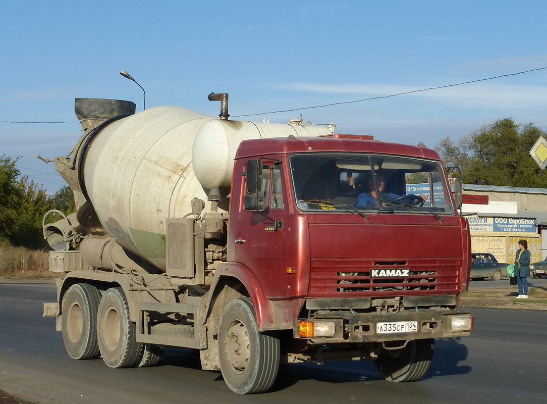 Волгоградская область, № А 335 СР 134 — КамАЗ-53229-15 [53229R]