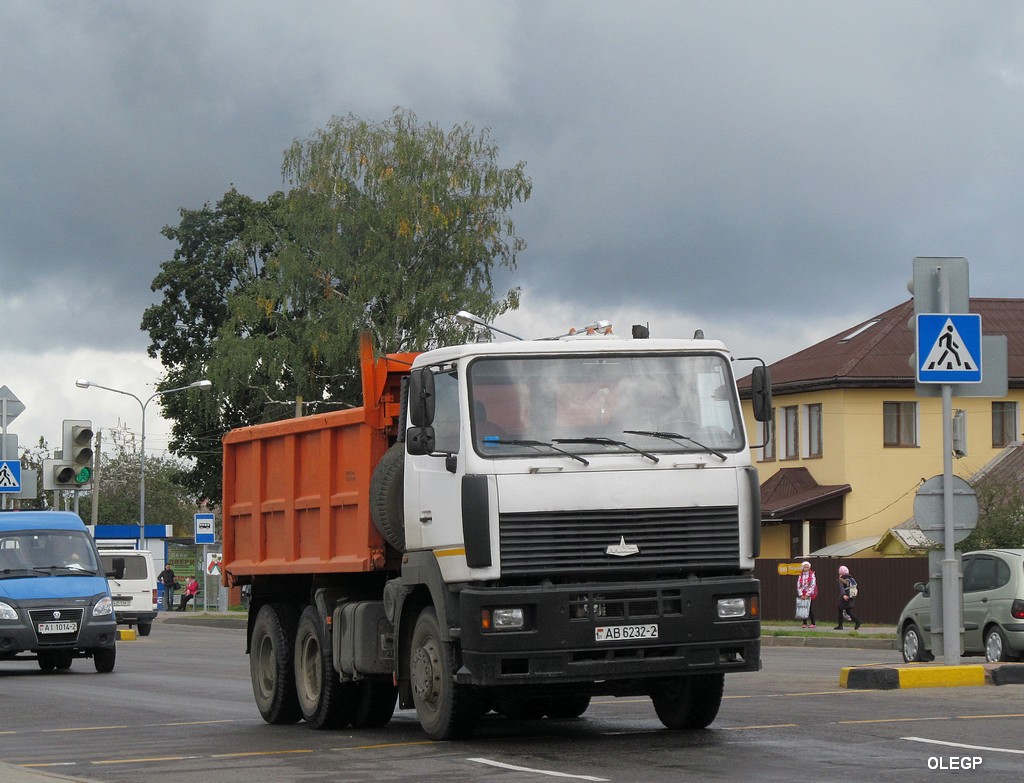 Витебская область, № АВ 6232-2 — МАЗ-6501 (общая модель)