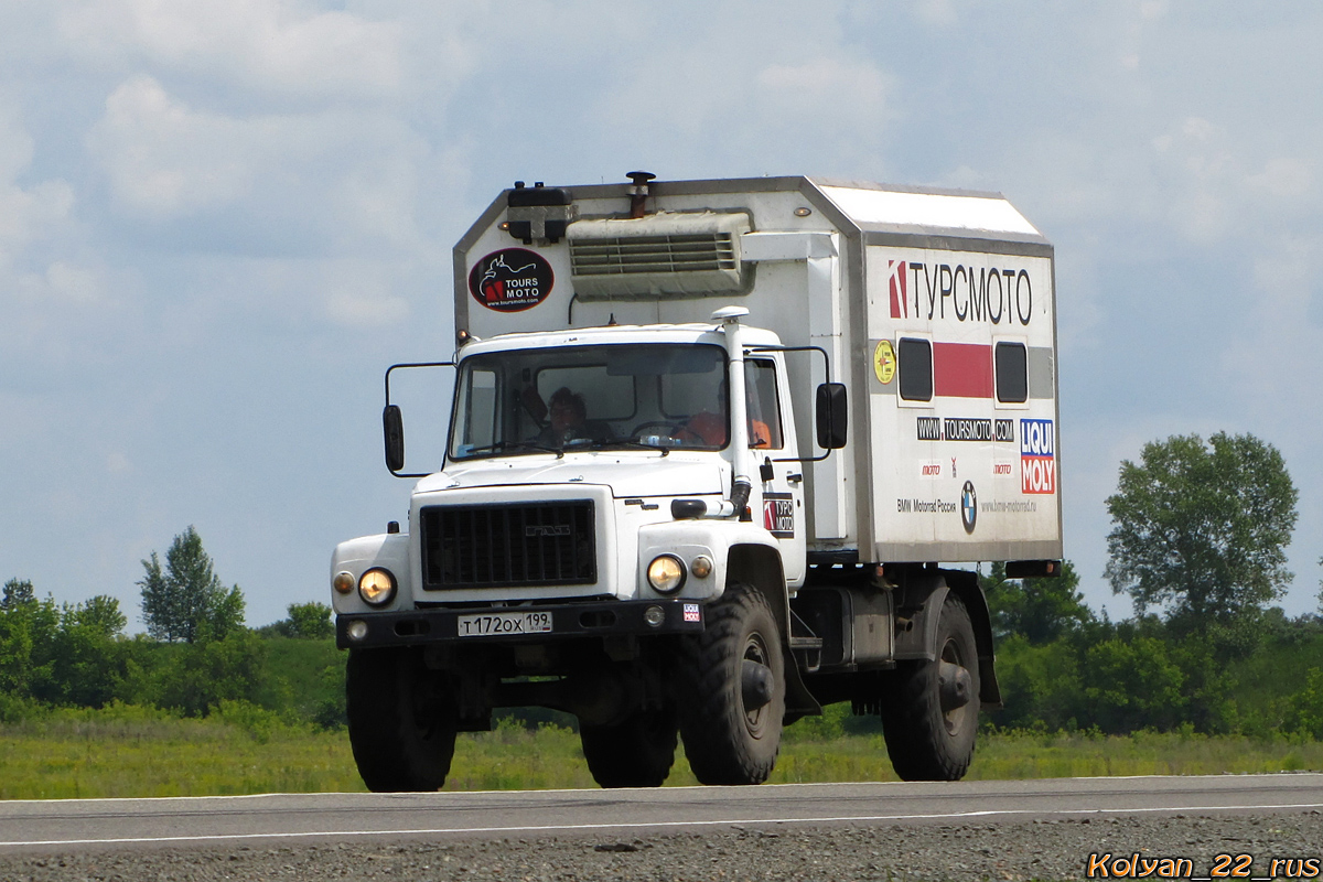 Москва, № Т 172 ОХ 199 — ГАЗ-33081 «Садко»