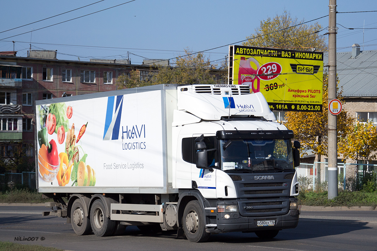 Татарстан, № Х 580 ЕХ 116 — Scania ('2004) P380