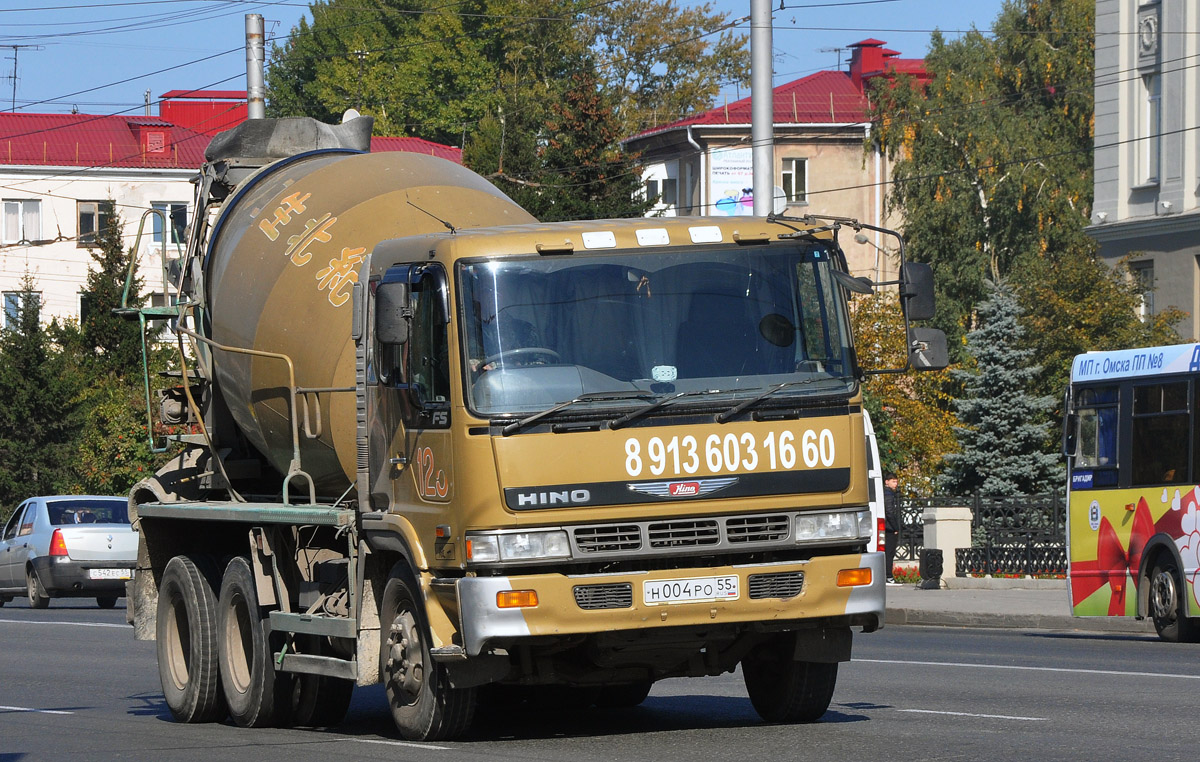 Омская область, № Н 004 РО 55 — Hino FS