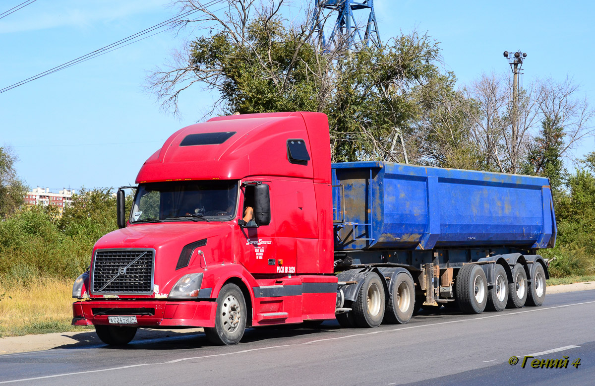 Волгоградская область, № А 024 ТК 34 — Volvo VNL670