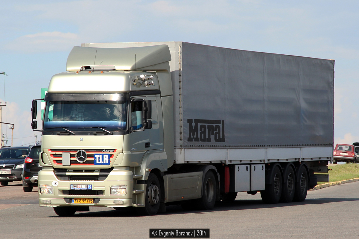 Иран, № 47 E 961 65 — Mercedes-Benz Axor 1840