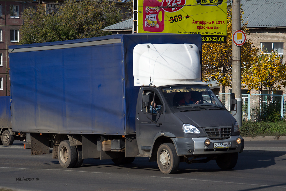 Удмуртия, № О 222 КР 18 — ГАЗ-33106 "Валдай"