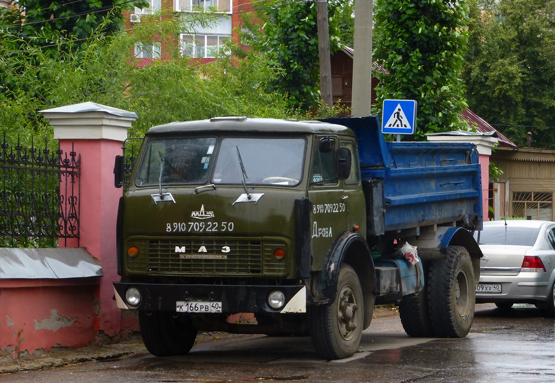 Калужская область, № К 166 РВ 40 — МАЗ-5549