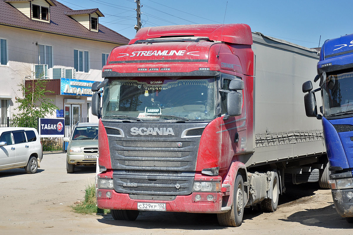Башкортостан, № С 329 КР 102 — Scania ('2013) R500