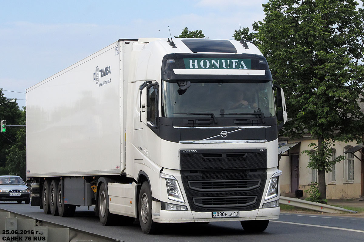 Туркестанская область, № 080 HLA 13 — Volvo ('2012) FH.460