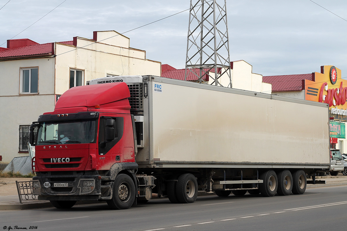 Хабаровский край, № А 500 КВ 27 — IVECO Stralis ('2007) 430