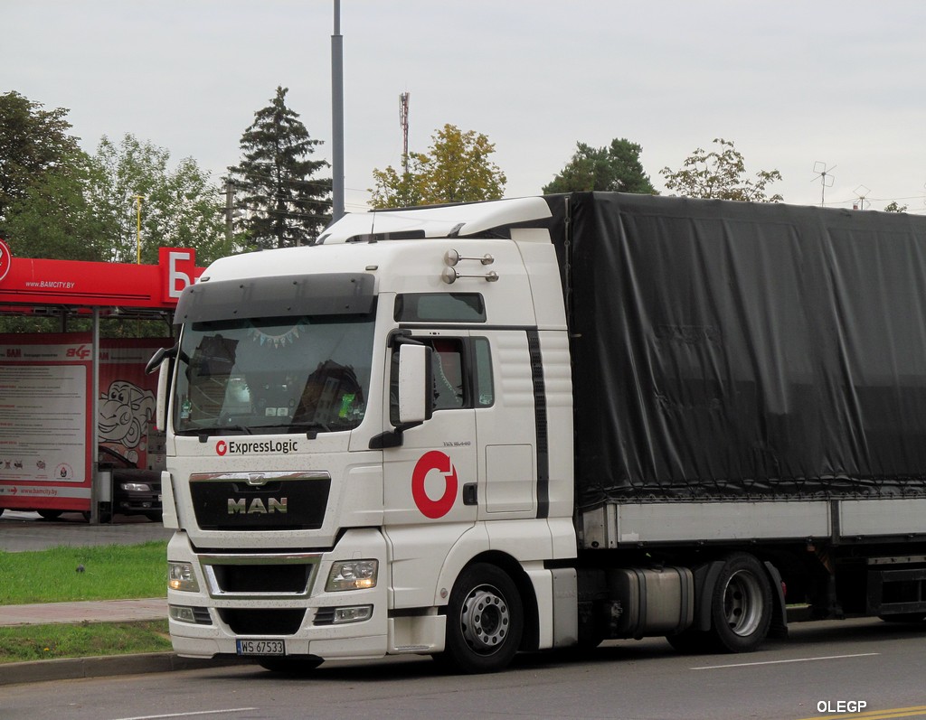 Польша, № WS 67533 — MAN TGX ('2007) 18.440