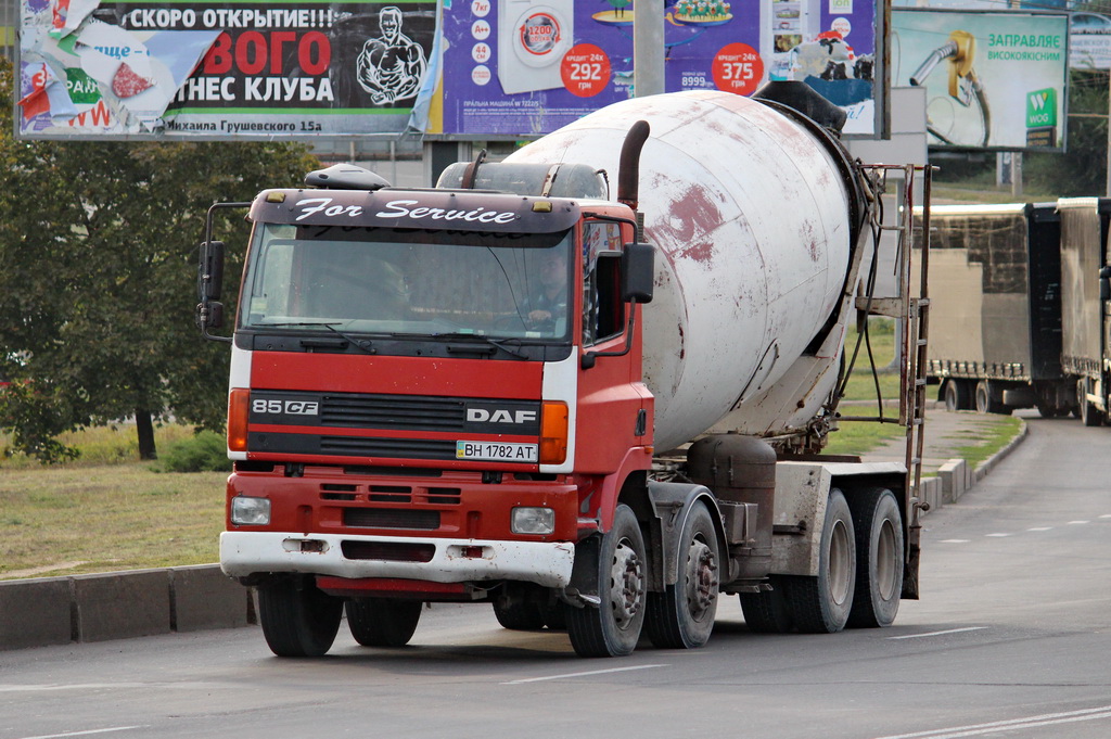 Одесская область, № ВН 1782 АТ — DAF 85 (CF) FAD