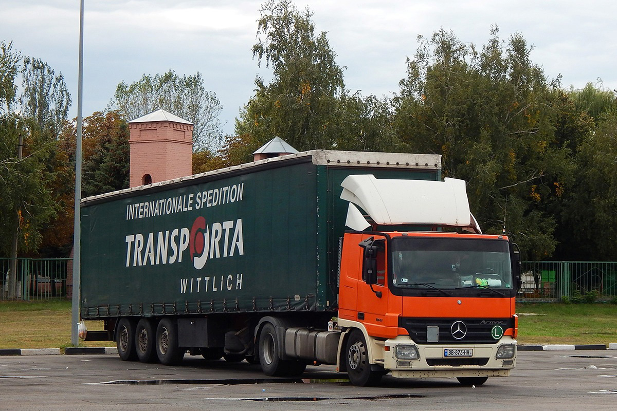 Грузия, № BB-873-HH — Mercedes-Benz Actros ('2003) 1841