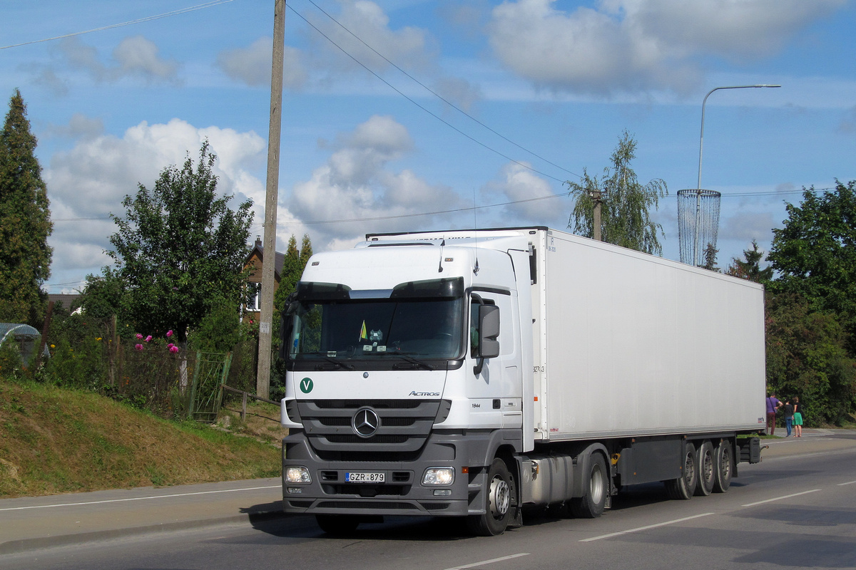 Литва, № GZR 879 — Mercedes-Benz Actros ('2009) 1844