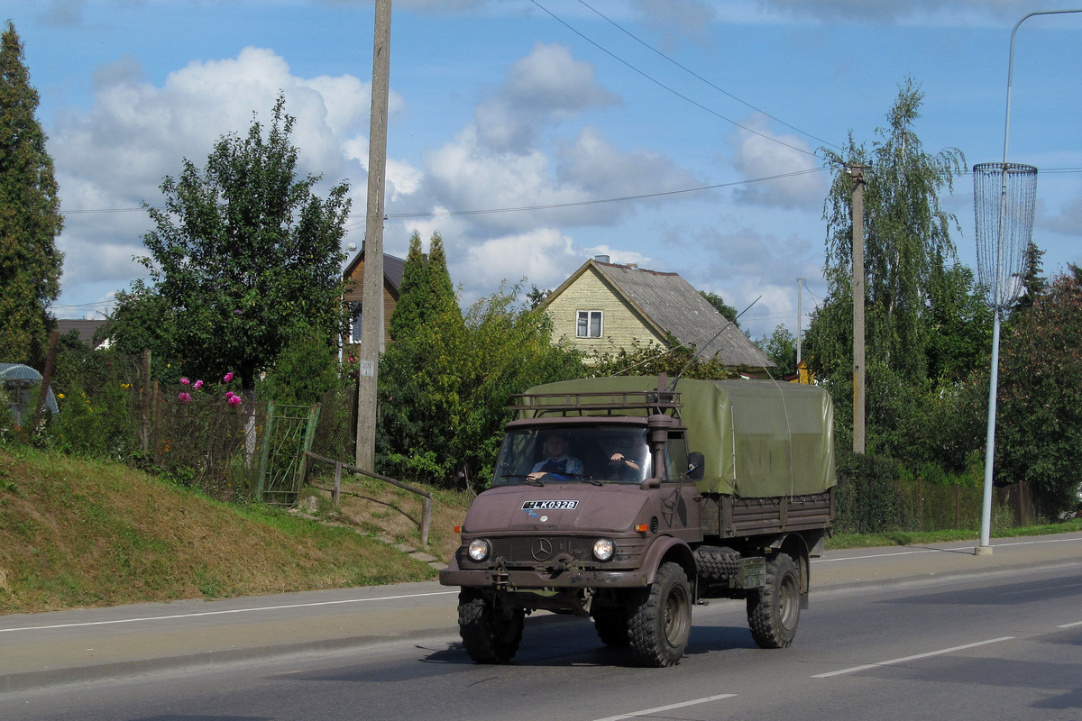 Литва, № LK 032 B — Mercedes-Benz Unimog (общ.м)