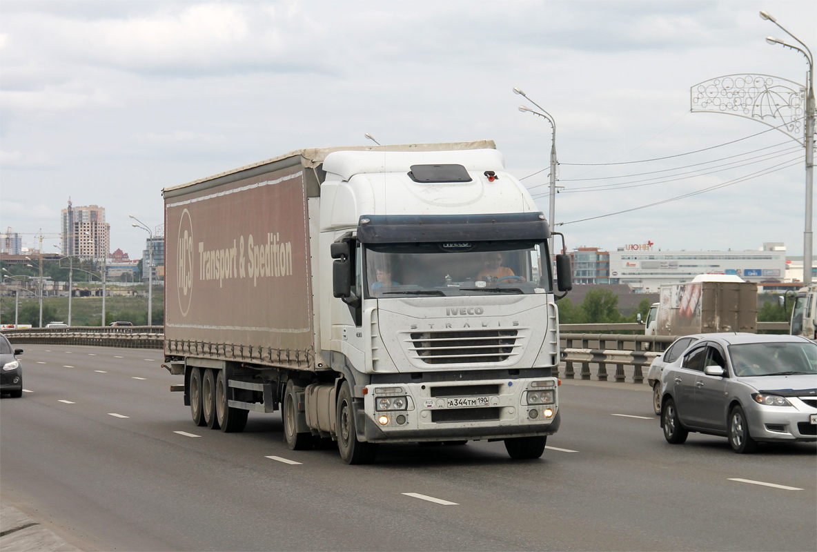 Московская область, № А 344 ТМ 190 — IVECO Stralis ('2002) 430