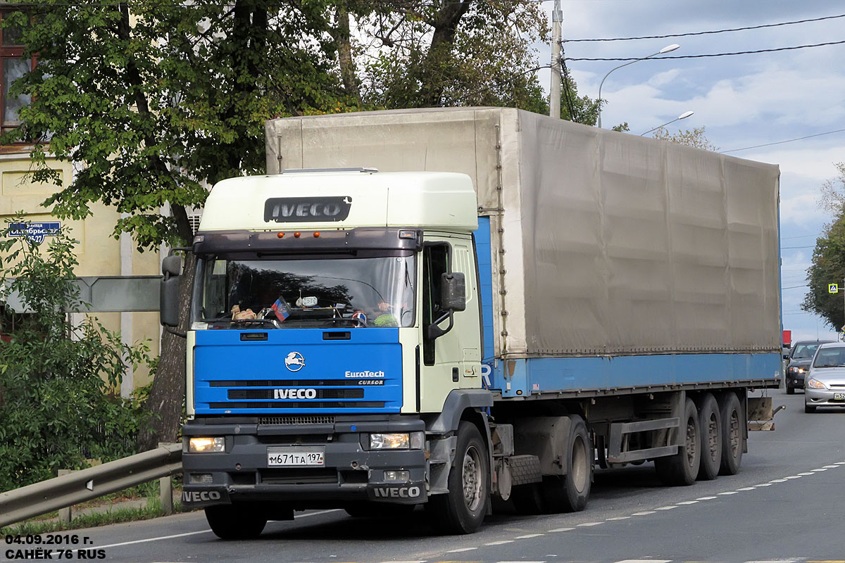 Москва, № М 671 ТА 197 — IVECO EuroTech