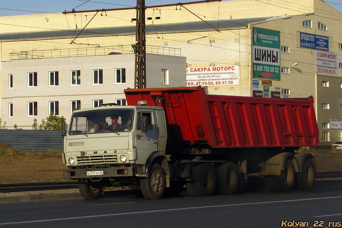 Алтайский край, № Е 317 УР 22 — КамАЗ-5511