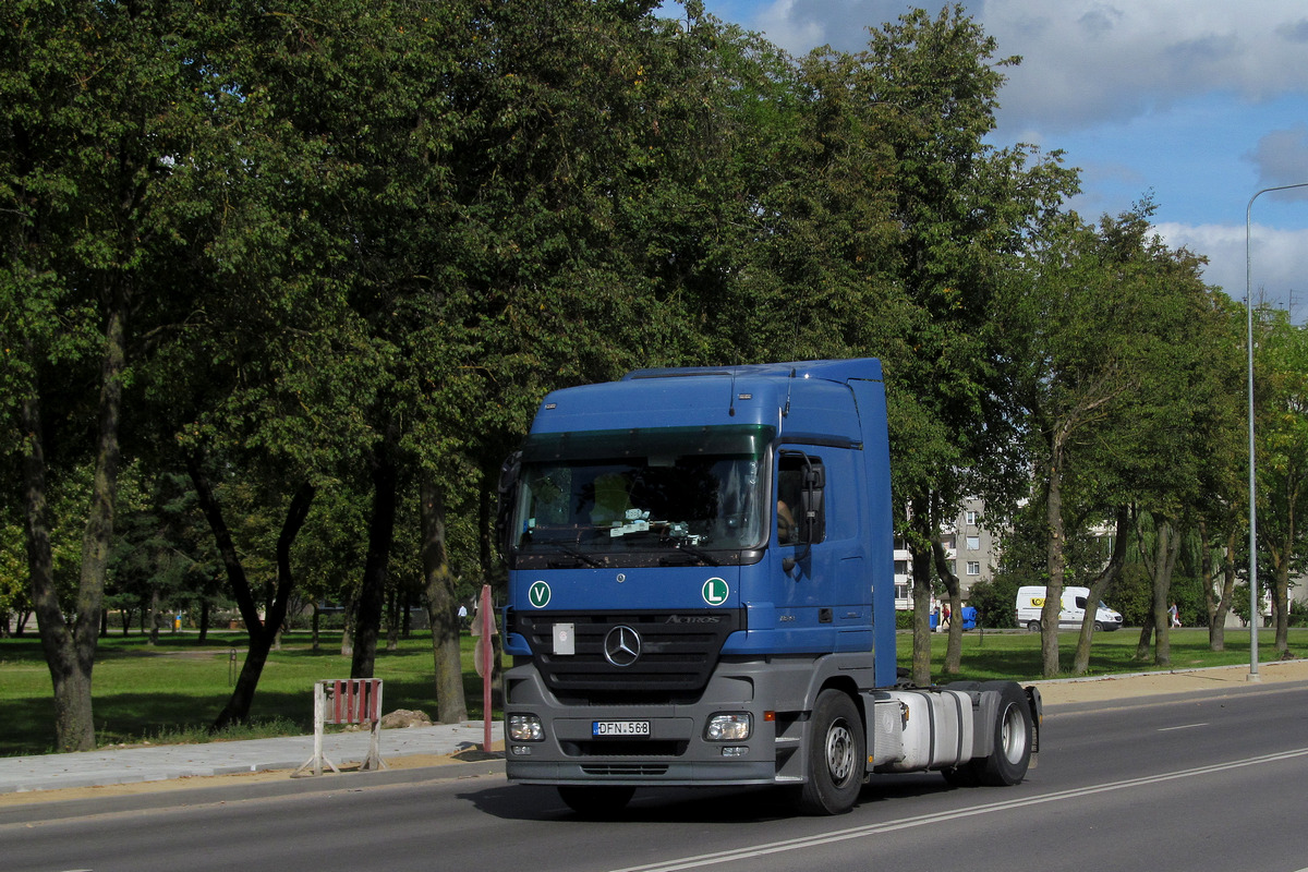 Литва, № DFN 568 — Mercedes-Benz Actros ('2003) 1844