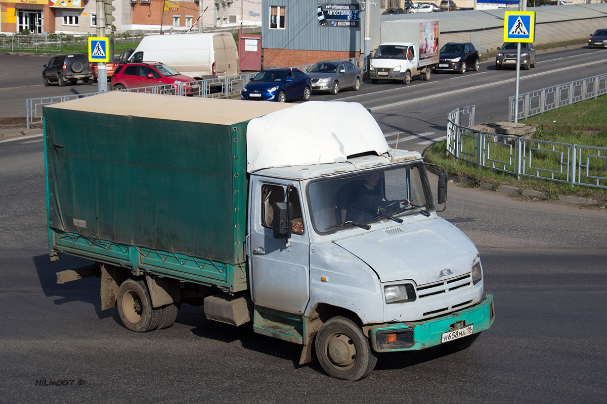 Удмуртия, № Н 658 МА 18 — ЗИЛ-5301АО "Бычок"