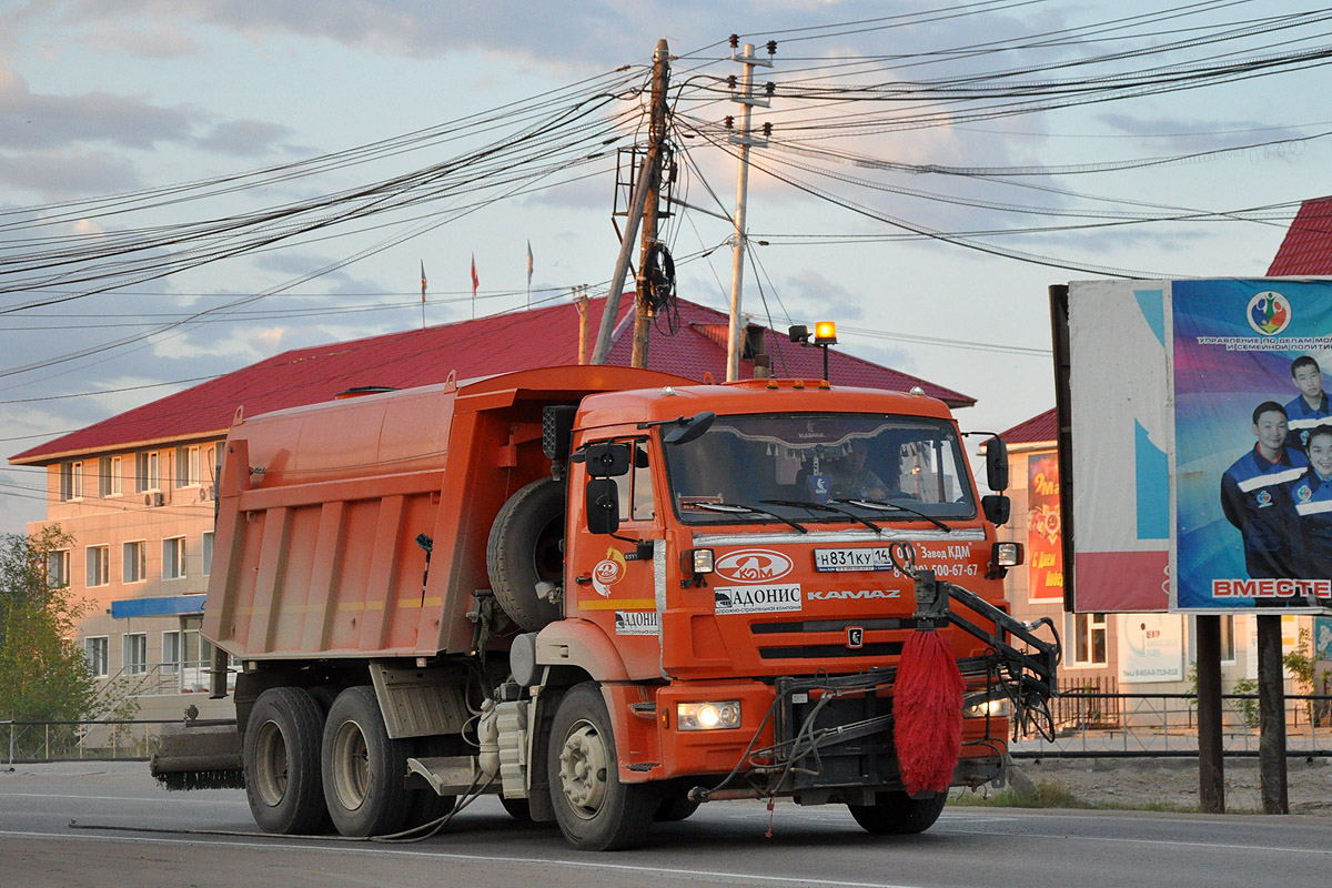 Саха (Якутия), № Н 831 КУ 14 — КамАЗ-65115 (общая модель)