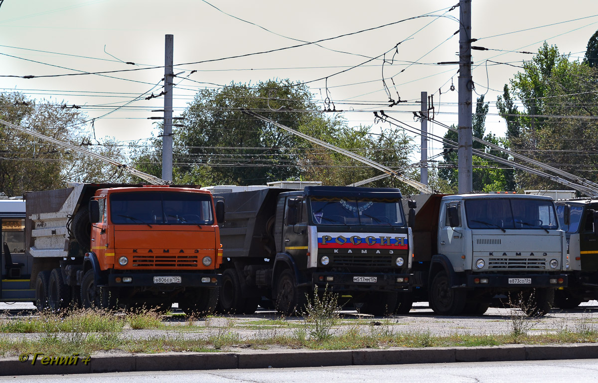 Волгоградская область, № В 806 ЕВ 134 — КамАЗ-55111 [551110]