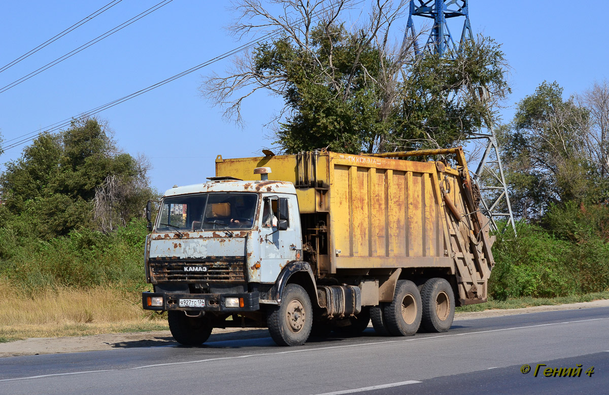 Волгоградская область, № А 927 ТС 134 — КамАЗ-53229-15 [53229R]