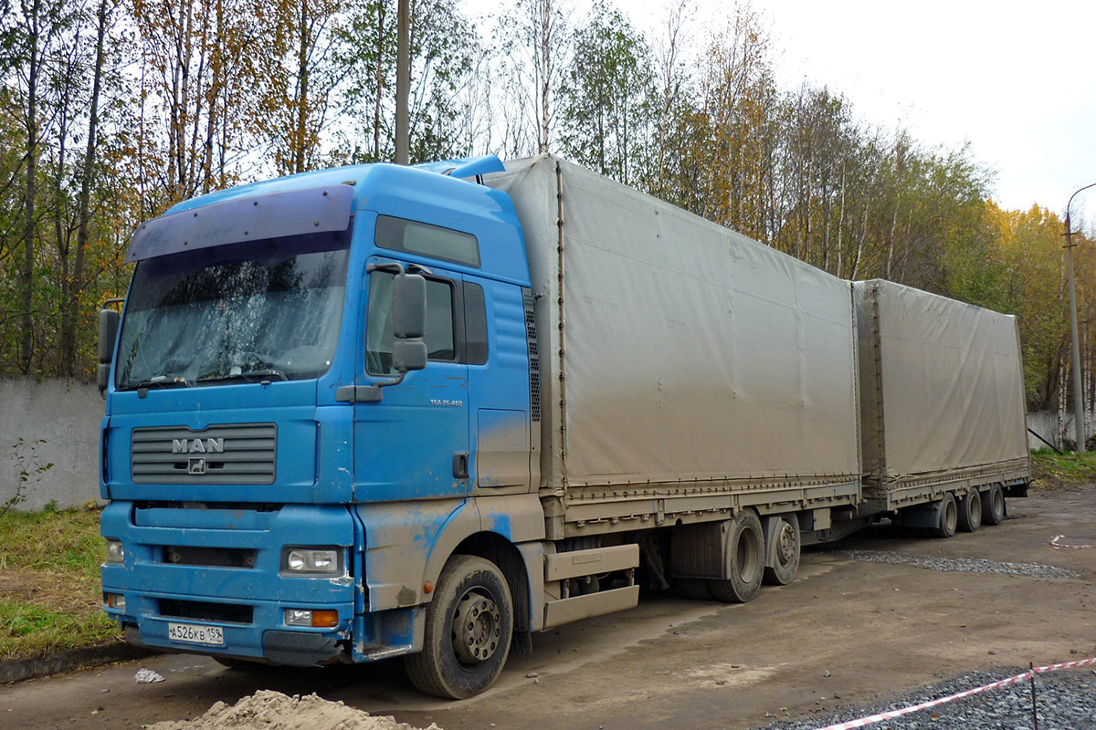 Пермский край, № А 526 КВ 159 — MAN TGA 26.460