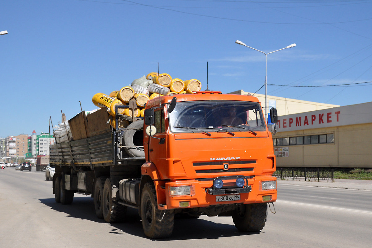 Саха (Якутия), № У 308 КС 14 — КамАЗ-44108-24 [441083]