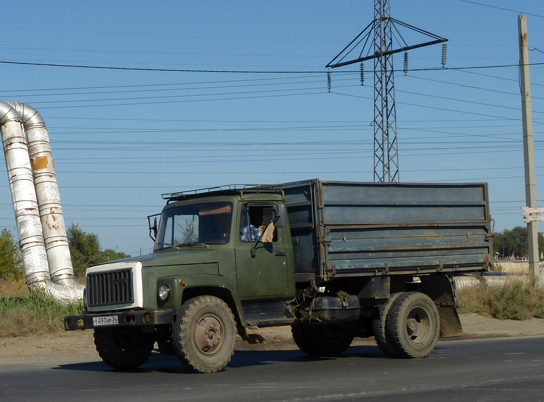 Волгоградская область, № Т 497 НР 34 — ГАЗ-33072