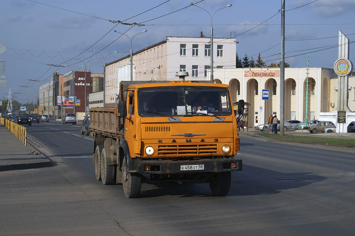 Пензенская область, № К 458 ОТ 58 — КамАЗ-5320