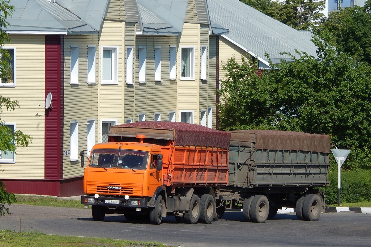 Белгородская область, № О 033 АМ 31 — КамАЗ-53215 [532150]