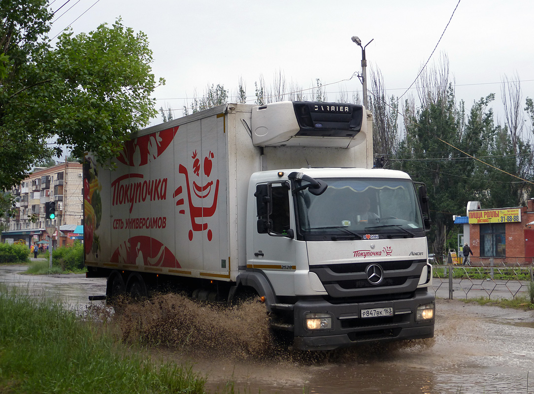 Волгоградская область, № Р 847 ВК 163 — Mercedes-Benz Axor 2528