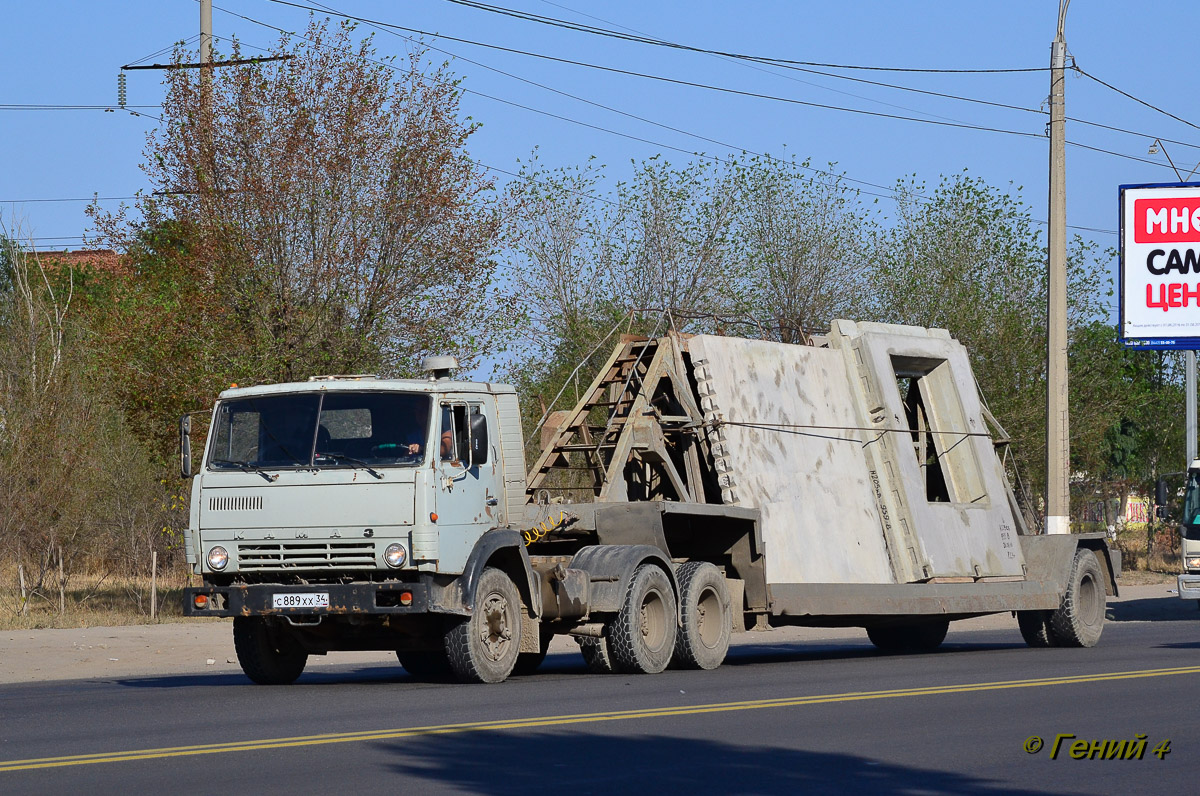 Волгоградская область, № С 889 ХХ 34 — КамАЗ-54118