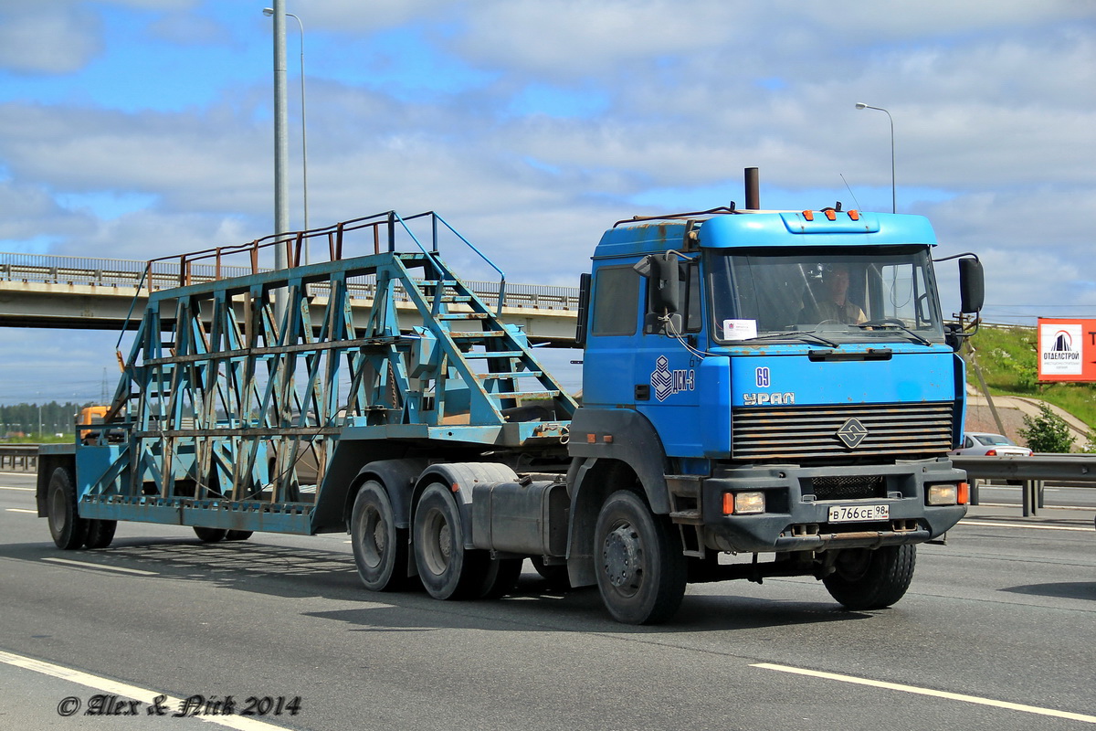 Санкт-Петербург, № В 766 СЕ 98 — Урал-6470