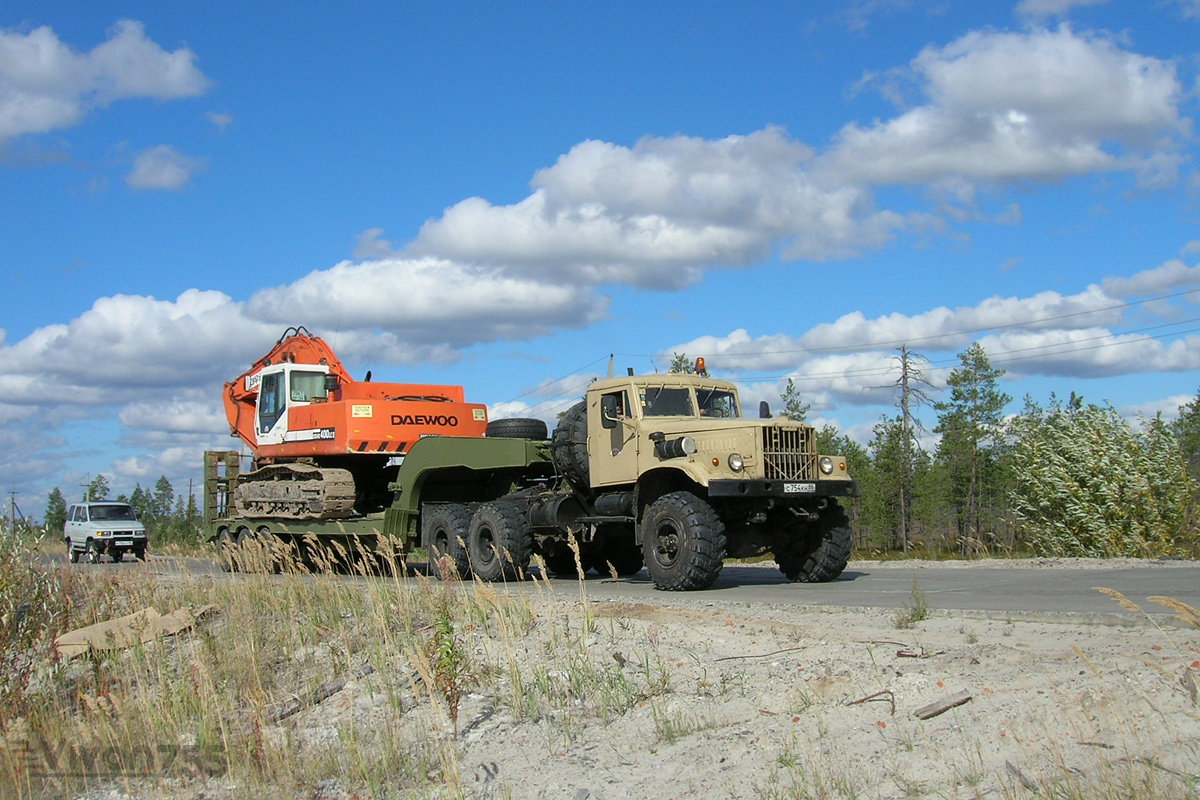 Ханты-Мансийский автоном.округ, № С 754 КН 86 — КрАЗ-255В