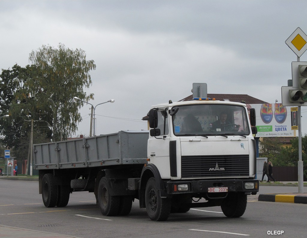 Витебская область, № ВЕ 2031 — МАЗ-5433 (общая модель)