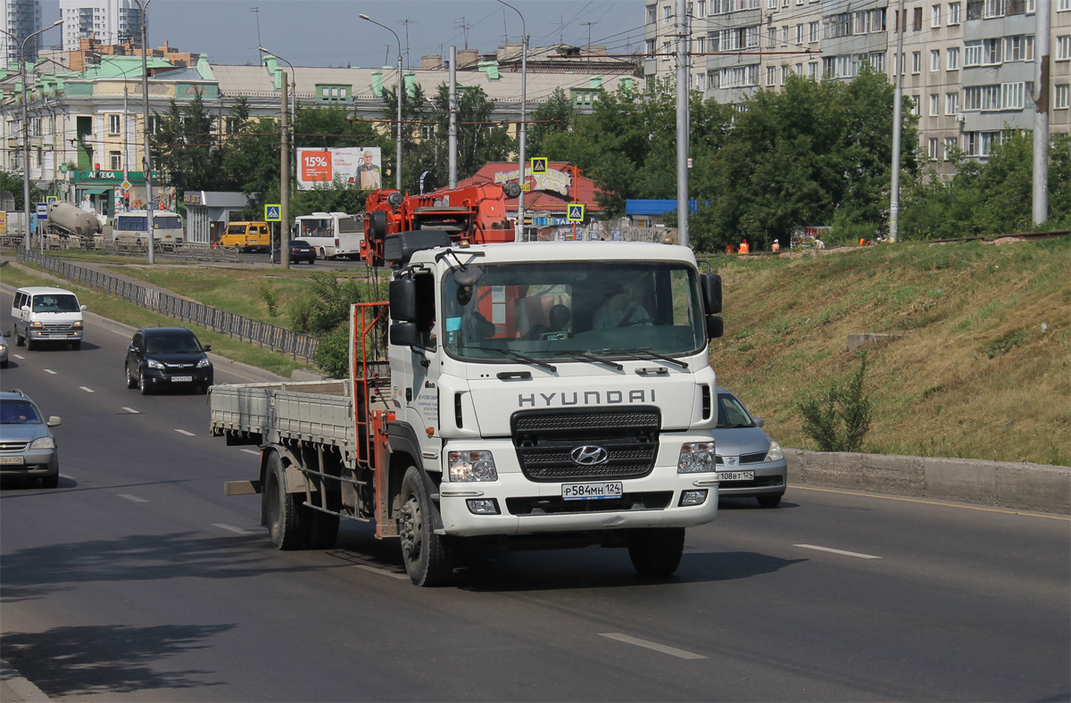 Красноярский край, № Р 584 МН 124 — Hyundai Power Truck (общая модель)