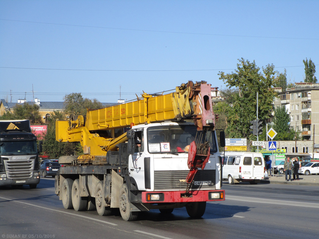 Волгоградская область, № С 486 КМ 34 — МЗКТ-69234