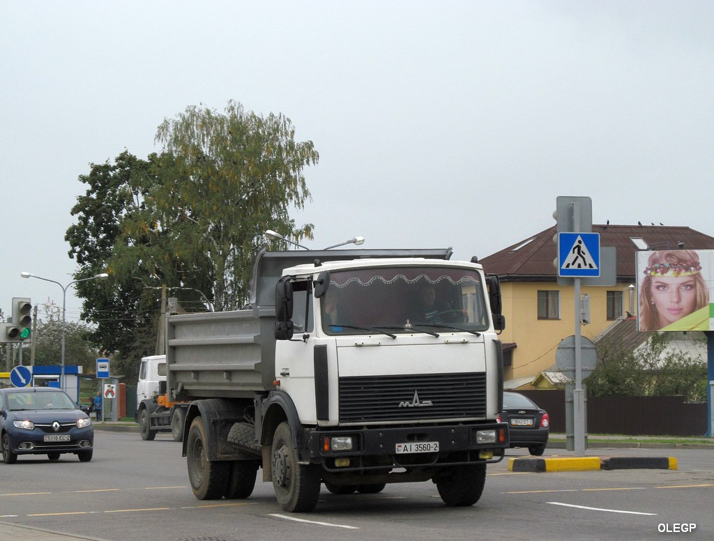 Витебская область, № АІ 3560-2 — МАЗ-5551 (общая модель)