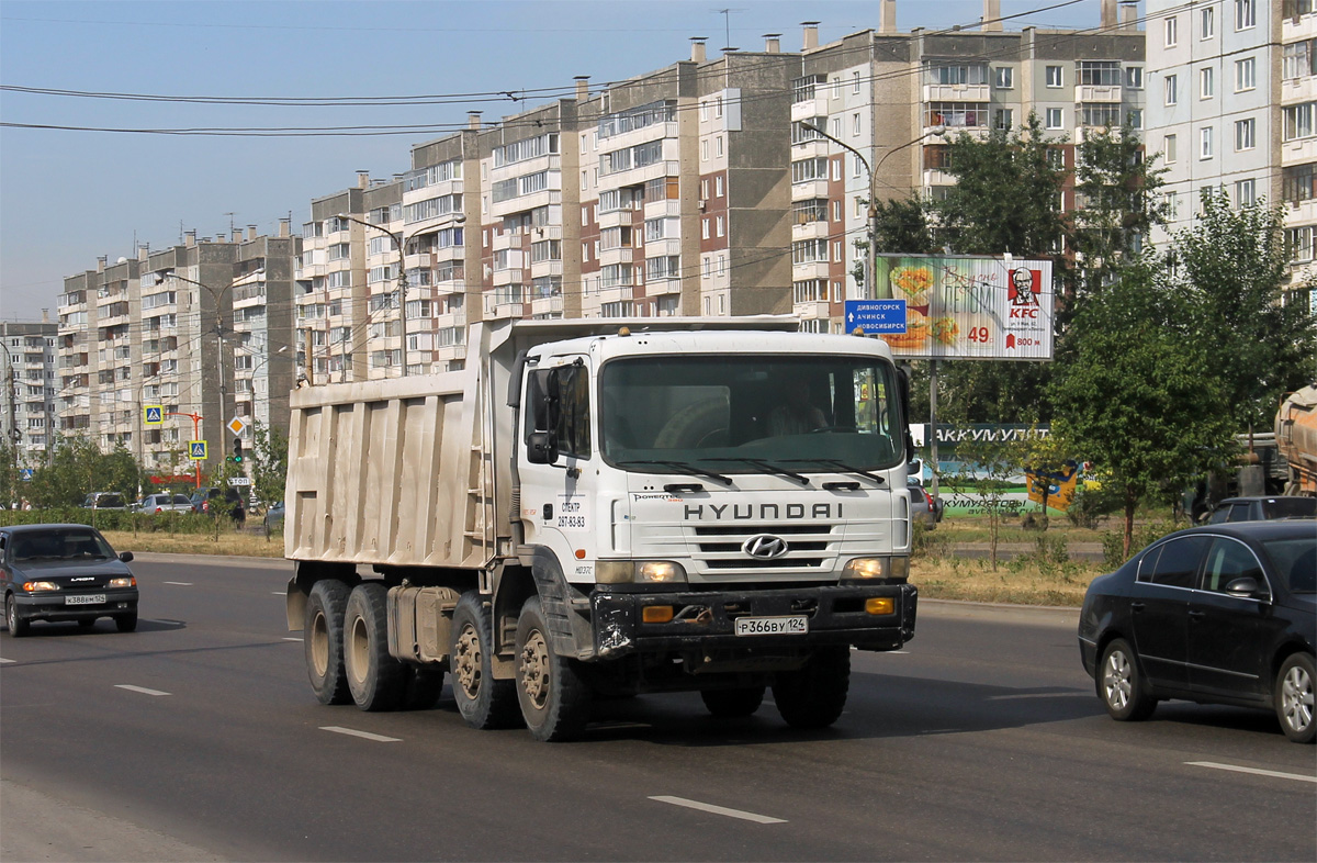 Красноярский край, № Р 366 ВУ 124 — Hyundai Super Truck HD370