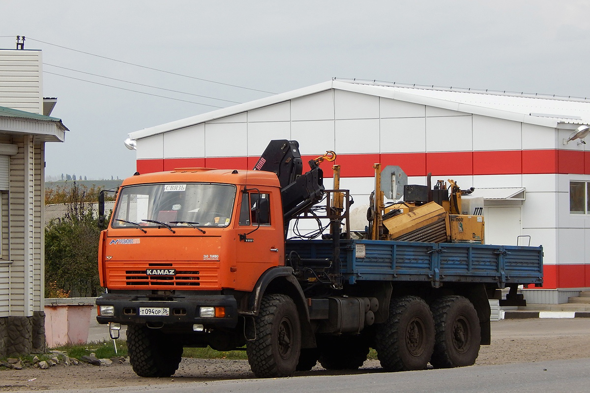 Воронежская область, № Т 094 ОР 36 — КамАЗ-43118-15 [43118R]