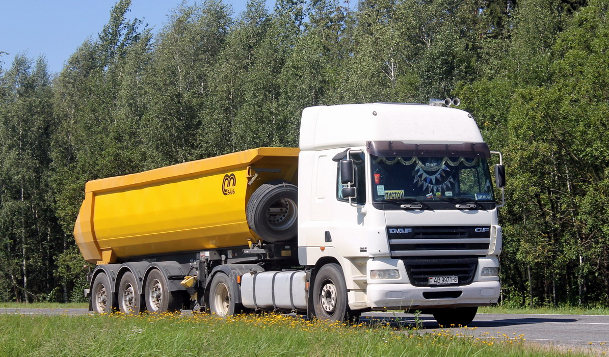 Могилёвская область, № АВ 9971-6 — DAF CF85 FT